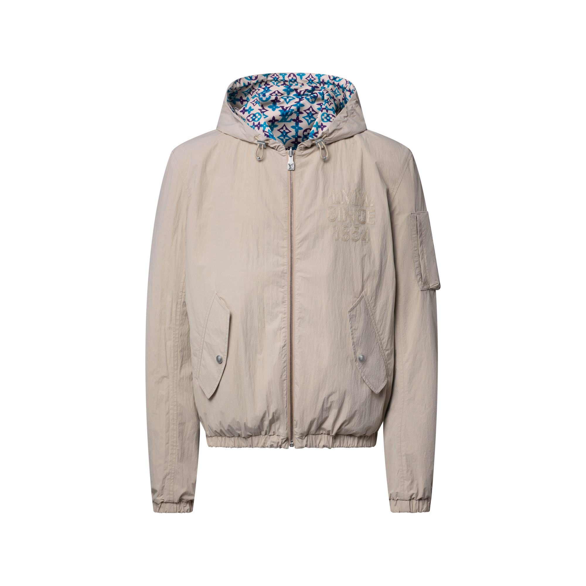 LouisVuittonルイヴィトン リバーシブル ウィンドブレーカー ベージュ Reversible Windbreaker - For Men 1AJUVY | LOUIS VUITTON